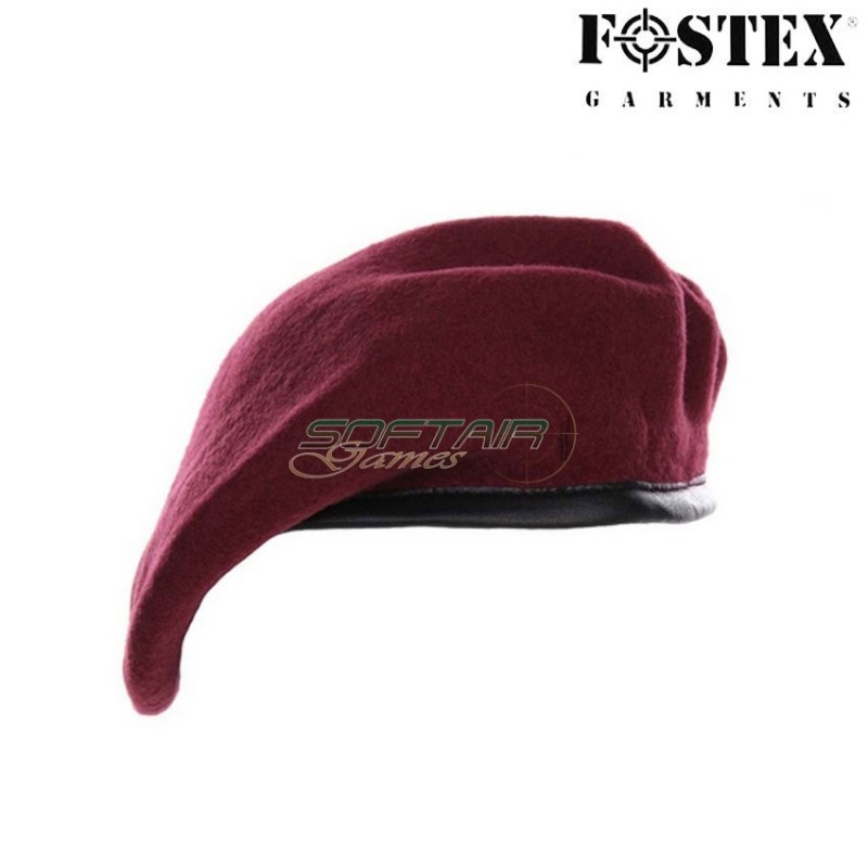 Military Beret Royal Maroon Fostex (fx-211117-ma) Military Beret Royal Maroon Fostex (fx-211117-ma)