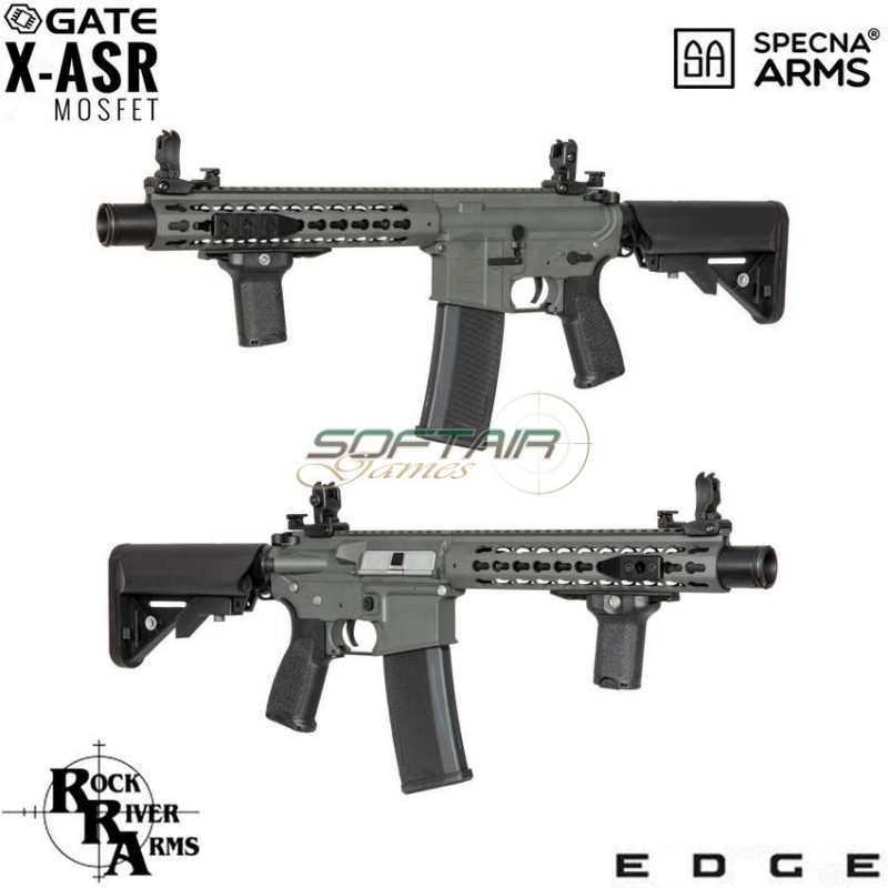 Fucile Elettrico Sa-e07 Edge™ Rra M4 Noveske Cqb Keymod Carbine Replica Chaos Grey Specna Arms® (spe-01-026713)