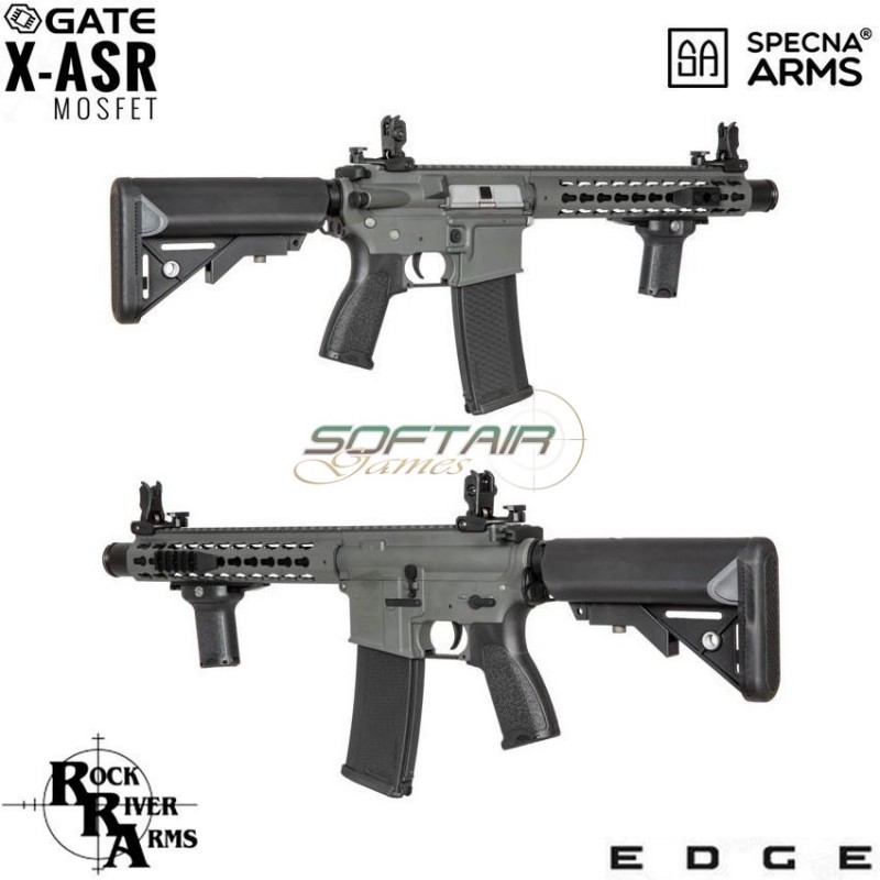 Fucile Elettrico Sa-e07 Edge™ Rra M4 Noveske Cqb Keymod Carbine Replica Chaos Grey Specna Arms® (spe-01-026713)