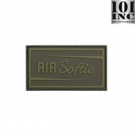 Patch 3d Pvc Air Softie Green 101 Inc (inc-444130-5268)