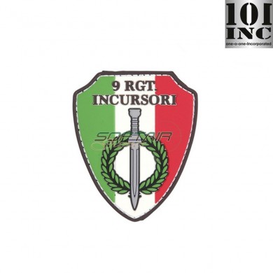 Patch 3d Pvc 9 Rgt Incursori Color 101 Inc (inc-444130-5382)