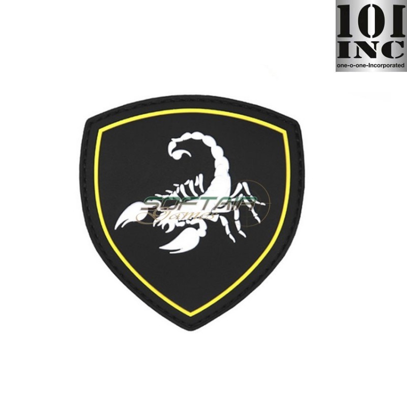 Patch 3d Pvc Russian Scorpio Black 101 Inc (inc-9061)