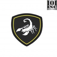 Patch 3d Pvc Russian Scorpio Black 101 Inc (inc-9061)