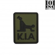 Patch 3d Pvc Killed In Action Green 101 Inc (inc-444130-7124)