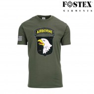 T-shirt Usa 101st Airborne Green Fostex (fx-133622-gr) T-shirt Usa 101st Airborne Green Fostex (fx-133622-gr)