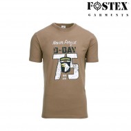 T-shirt D-day 75 Years Coyote Fostex (fx-133623-ct) T-shirt D-day 75 Years Coyote Fostex (fx-133623-ct)