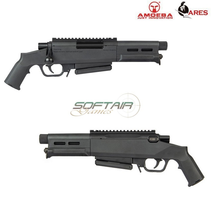Fucile A Molla As03 Striker Type 3 Sawed-off Black Ares Amoeba (ar-211766)