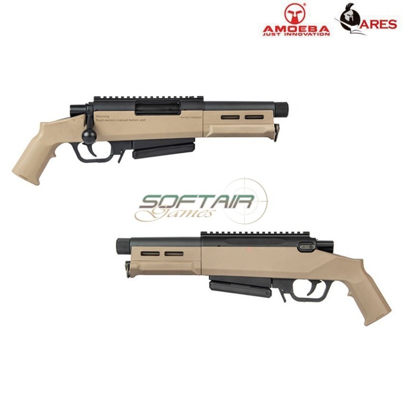 Fucile A Molla As03 Striker Type 3 Sawed-off Dark Earth Ares Amoeba (ar-211768)