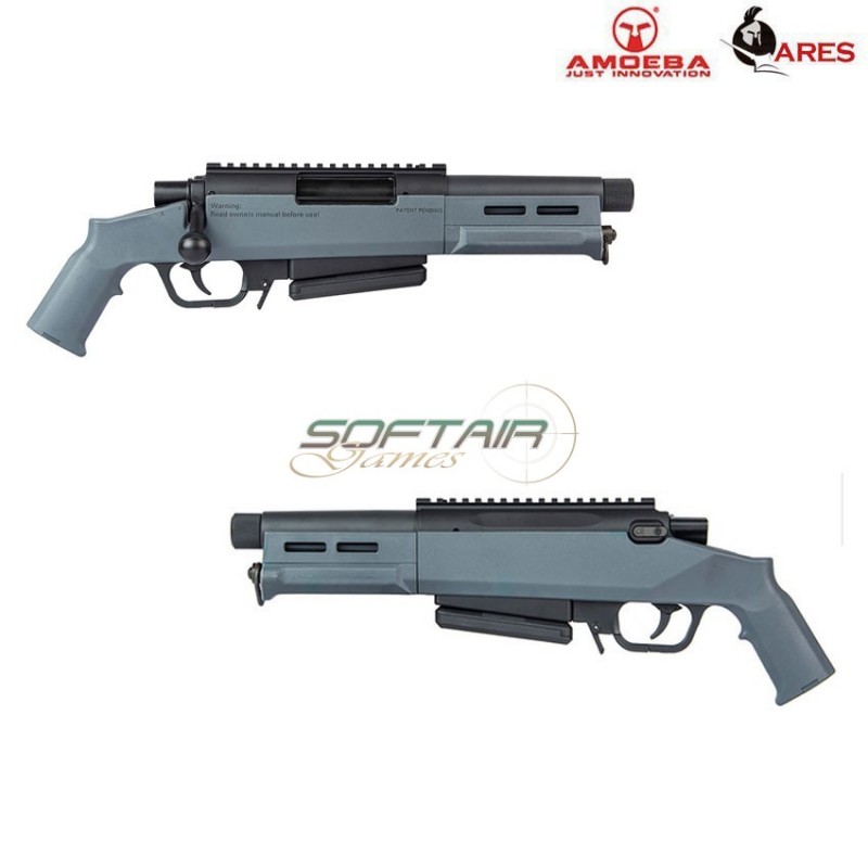 Fucile A Molla As03 Striker Type 3 Sawed-off Urban Grey Ares Amoeba (ar-211769)