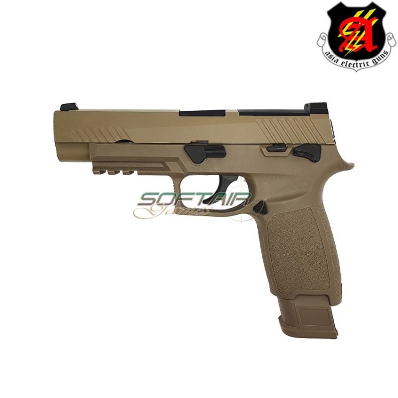 Pistola A Gas Sig Sauer P320 F17 M17 Dark Earth Aeg (aeg-we00422)