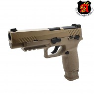 Gas Gbb Pistol Sig Sauer P320 F17 M17 Dark Earth Aeg (aeg-we00422)