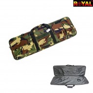 Padded Gun Bag Woodland 87cm Royal (b100wood)