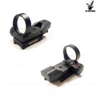 Red Dot Rounder Con 4 Tipi Di Mirino Js-tactical (js-hd110) Red Dot Rounder Con 4 Tipi Di Mirino Js-tactical (js-hd110)