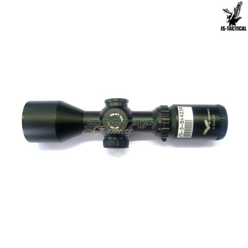 Ottica 3-9x42ir Compact Con Reticolo Illuminato Js-tactical (js-3-9x42ir)