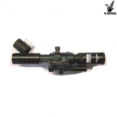 Scope 3-9x32g With Pointer & Level & Illuminated Reticle Js Tactical (js-3-9x32g)