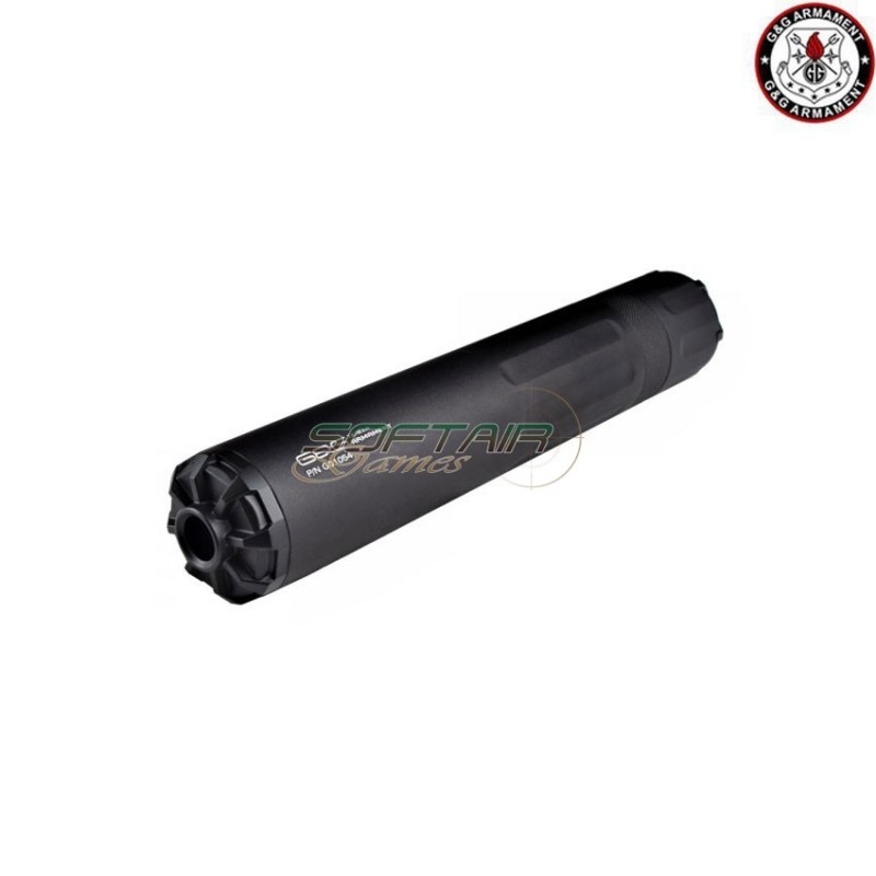 Silenziatore Goms Mk1 14mm Ccw Black G&g (gg-01054) Silenziatore Goms Mk1 14mm Ccw Black G&g (gg-01054)