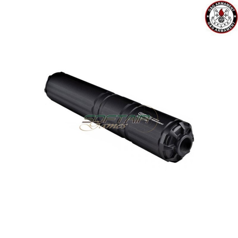 Silenziatore Goms Mk3 14mm Ccw Black G&g (gg-01055) Silenziatore Goms Mk3 14mm Ccw Black G&g (gg-01055)