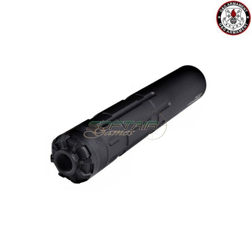 Silenziatore Goms Mk5 14mm Ccw Black G&g (gg-01056) Silenziatore Goms Mk5 14mm Ccw Black G&g (gg-01056)