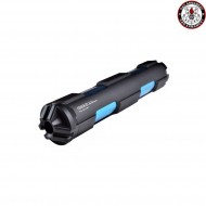 Silenziatore Goms Mk6 14mm Ccw Black/blue G&g (gg-01057) Silenziatore Goms Mk6 14mm Ccw Black/blue G&g (gg-01057)