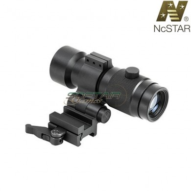 Magnifier 3x W/flip To Side Qr Mount Black Nc Star (ncs-smag3xflp)