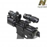 Magnifier 3x W/flip To Side Qr Mount Black Nc Star (ncs-smag3xflp)