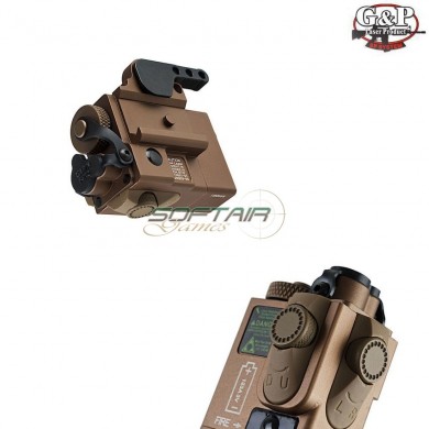 Compact Dual Laser Destinator Red/ir Dark Earth G&p (gp-lsp007sd)