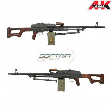 Machinegun Pkm Support Rifle Real Wood A&k (aek-pkm-wood)