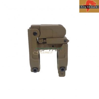 Tacca Di Mira Anteriore Folding Dark Earth Arms Silhouette 41 Style Big Dragon (bd0330t)