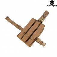 Pannello Gamba Coyote Brown Triplo Per Mp7 Emerson (em6055d) Pannello Gamba Coyote Brown Triplo Per Mp7 Emerson (em6055d)