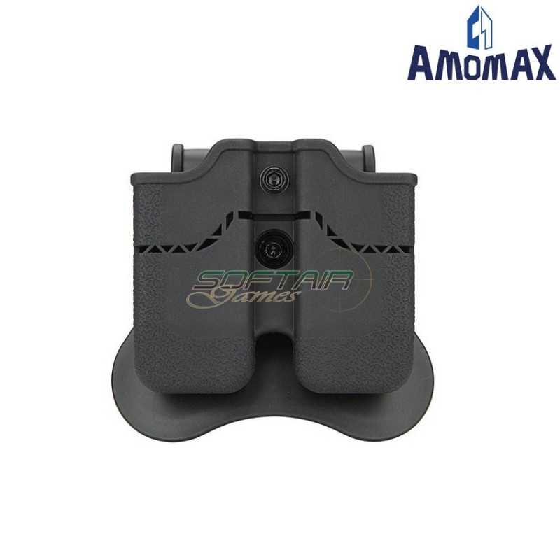Porta Caricatore Pistola Doppio 1911 Black Amomax (am-150c79003)