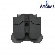 Porta Caricatore Pistola Doppio 1911 Black Amomax (am-150c79003)