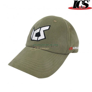 Cappello Baseball Green Ics (ics-ms-148)