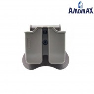 Double Pistol Magazine Pouch Beretta Flat Dark Earth Amomax (am-150c79008)