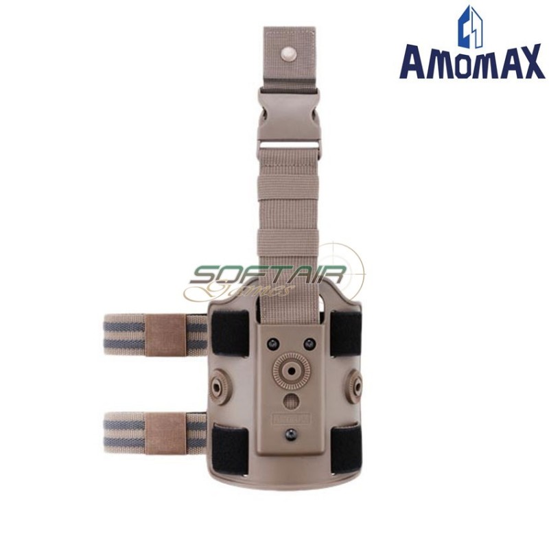 Drop Leg Platform Flat Dark Earth Amomax (am-150e44002) Drop Leg Platform Flat Dark Earth Amomax (am-150e44002)