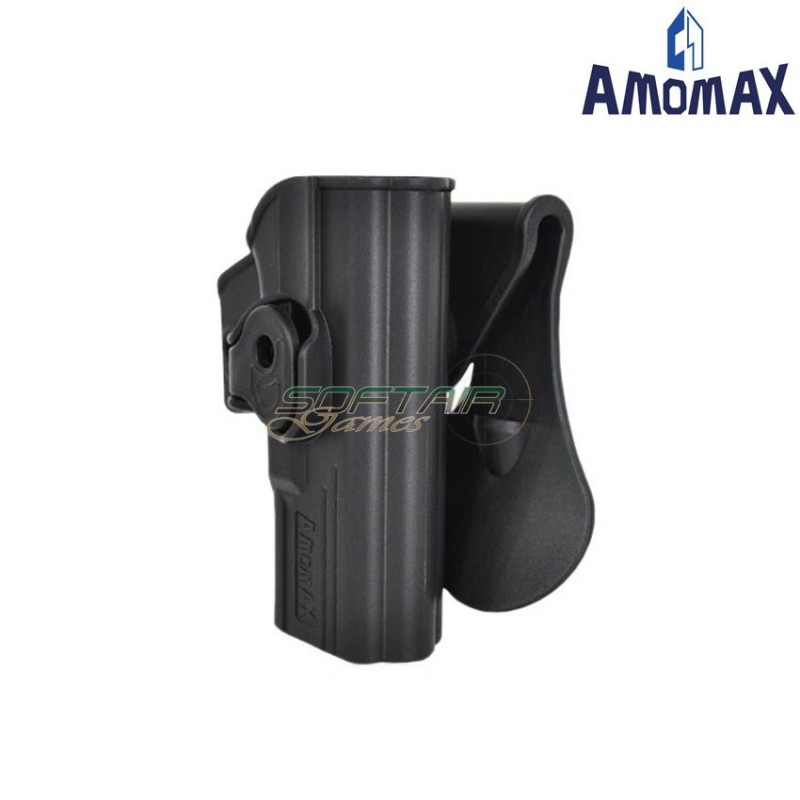 Fondina Rigida Black Per Pistola Glock Amomax (am-150c78007)