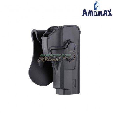 Fondina Rigida Black Per Pistola Beretta Px4 Storm Amomax (am-150c78025/27399)