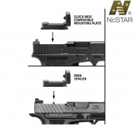 Flipdot M2 W/two Adapters Black Nc Star (ncs-vdflipglo)