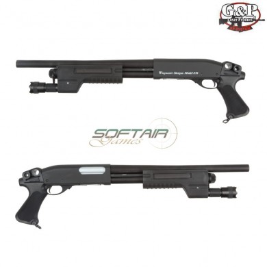 Shotgun Spring Rifle Wingmaster M870 Tactical Shotgun Black Medium G&p (gp-shg003)