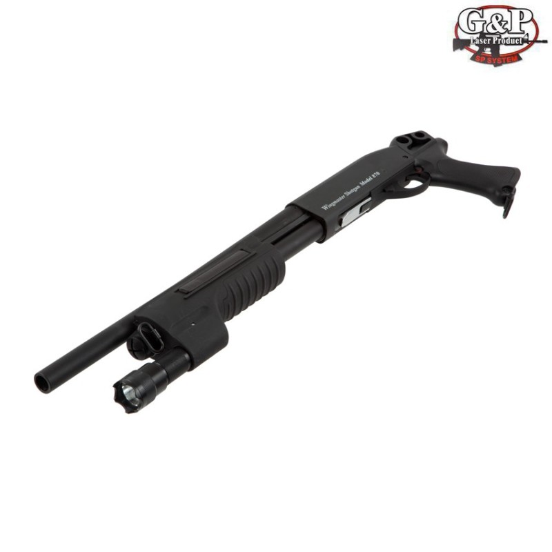 Fucile A Molla Pompa Wingmaster M870 Tactical Shotgun Black Medium G&p (gp-shg003)
