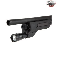 Fucile A Molla Pompa Wingmaster M870 Tactical Shotgun Black Medium G&p (gp-shg003)