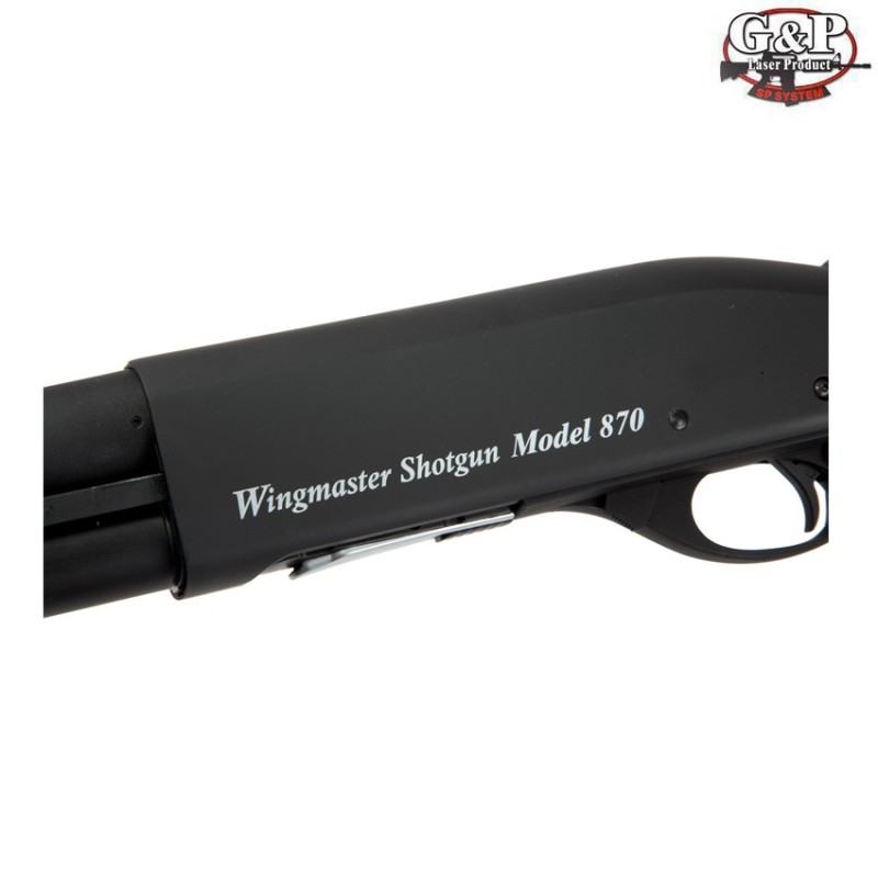 Fucile A Molla Pompa Wingmaster M870 Tactical Shotgun Black Medium G&p (gp-shg003)