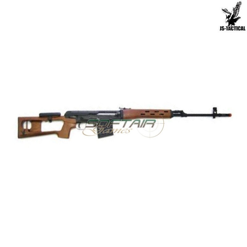 Fucile A Molla Dragunov Svd Wood Bolt Action Js Tactical (701bw)