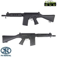 Electric Rifle Ebb Fal Full Metal Black Fn Herstal Cybergun (200929)