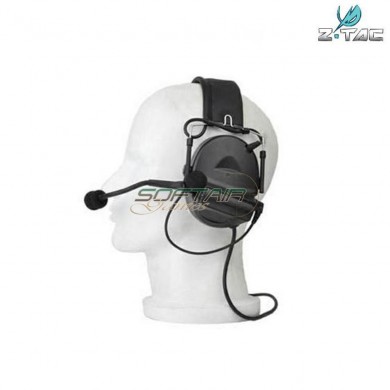 Headset/microphone Comtac Ii Black Z-tactical (z041-bk)