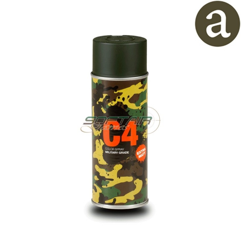 Color Spray C4 Mil Grade Ral6007 Armamat (aat-ral6007)