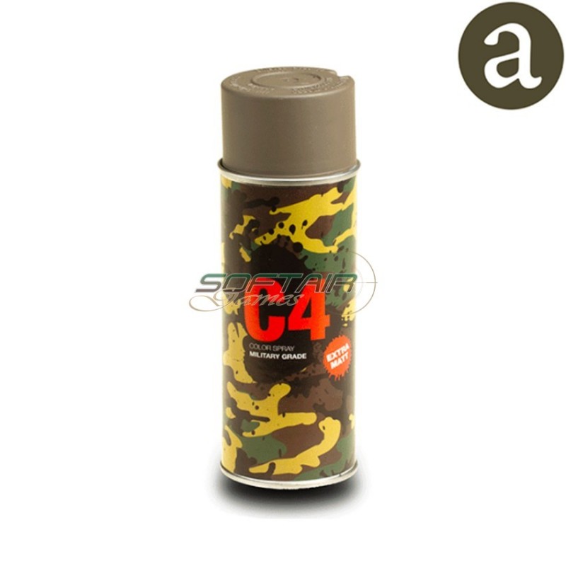 Color Spray C4 Mil Grade Ral7050 Armamat (aat-ral7050)