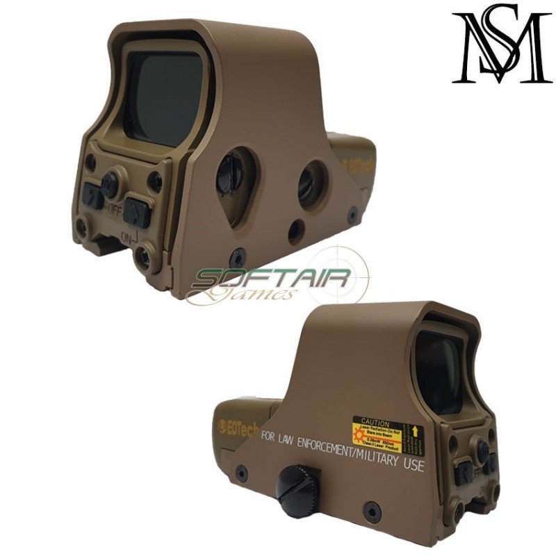 Dot Eotech 551 Type Dark Earth Milsim Series (ms-34-de)
