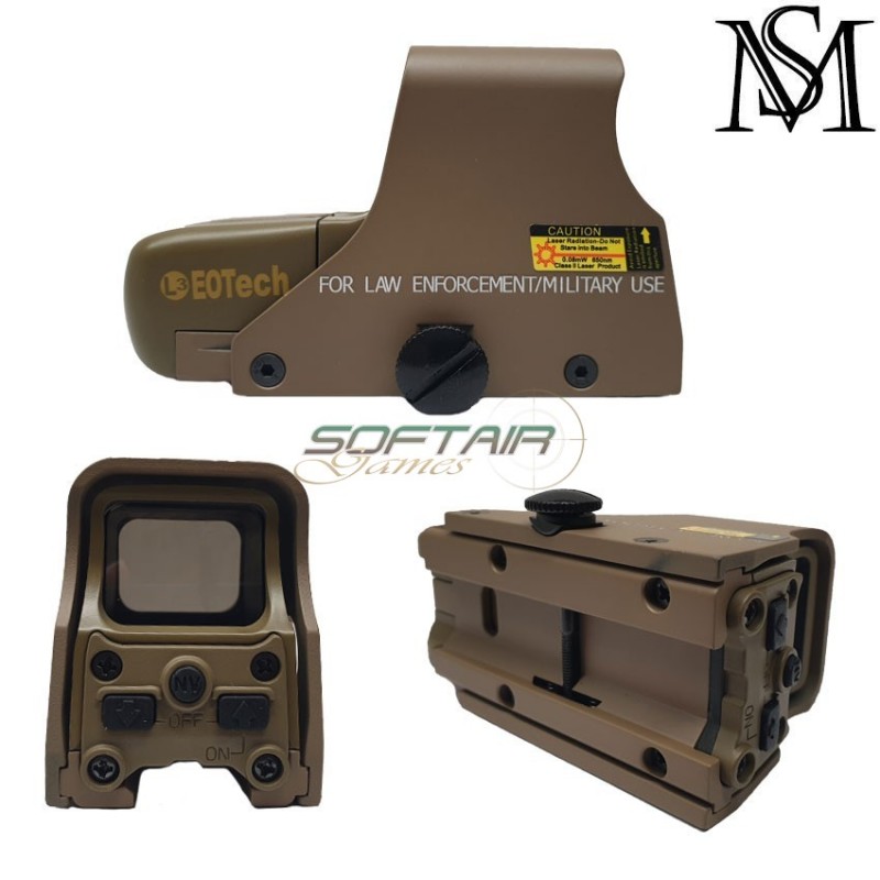 Dot Eotech 551 Type Dark Earth Milsim Series (ms-34-de)