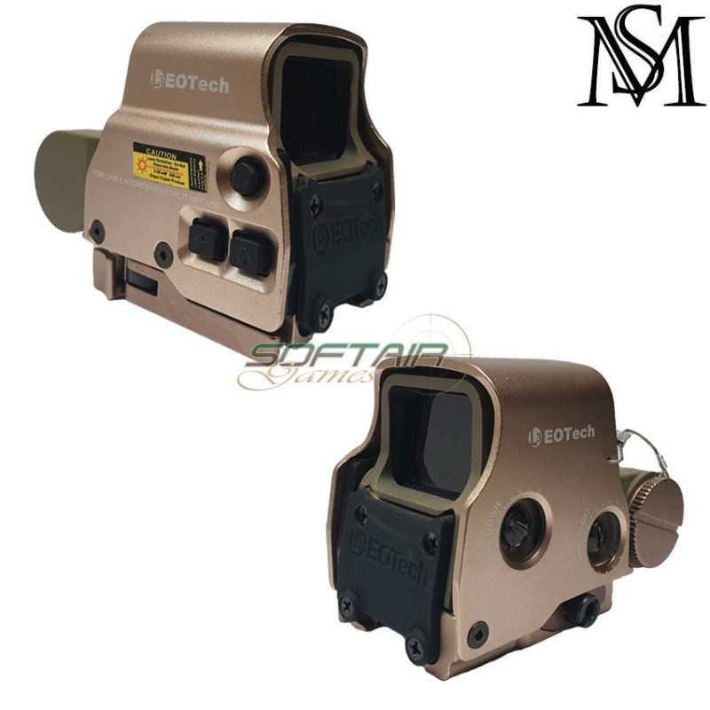 Dot Eotech Xps3-2 Type 2 W/new Qd Mount Fde Bronze Milsim Series (ms-37-fde)