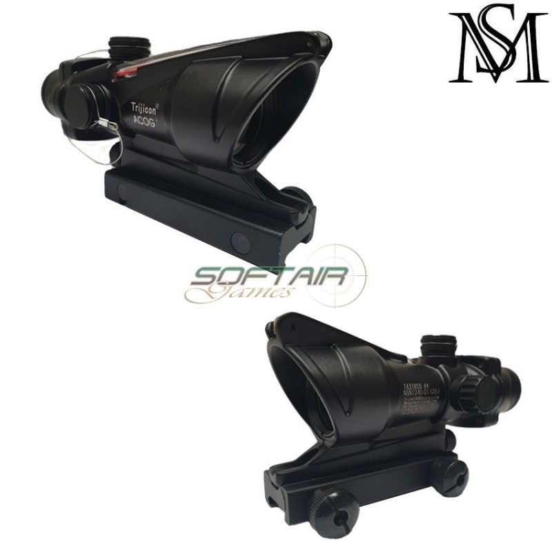 Acog 1x32 Trijicon Type Black Milsim Series (ms-40-bk)
